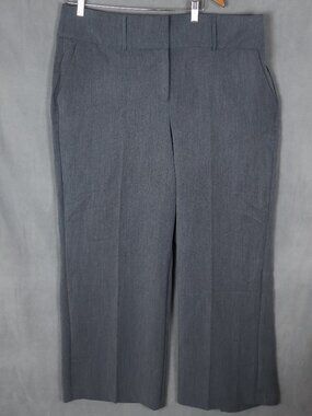Lane Bryant Pants Womens Plus 18 Gray The Perfect Drape Wide Leg Flowy Trousers